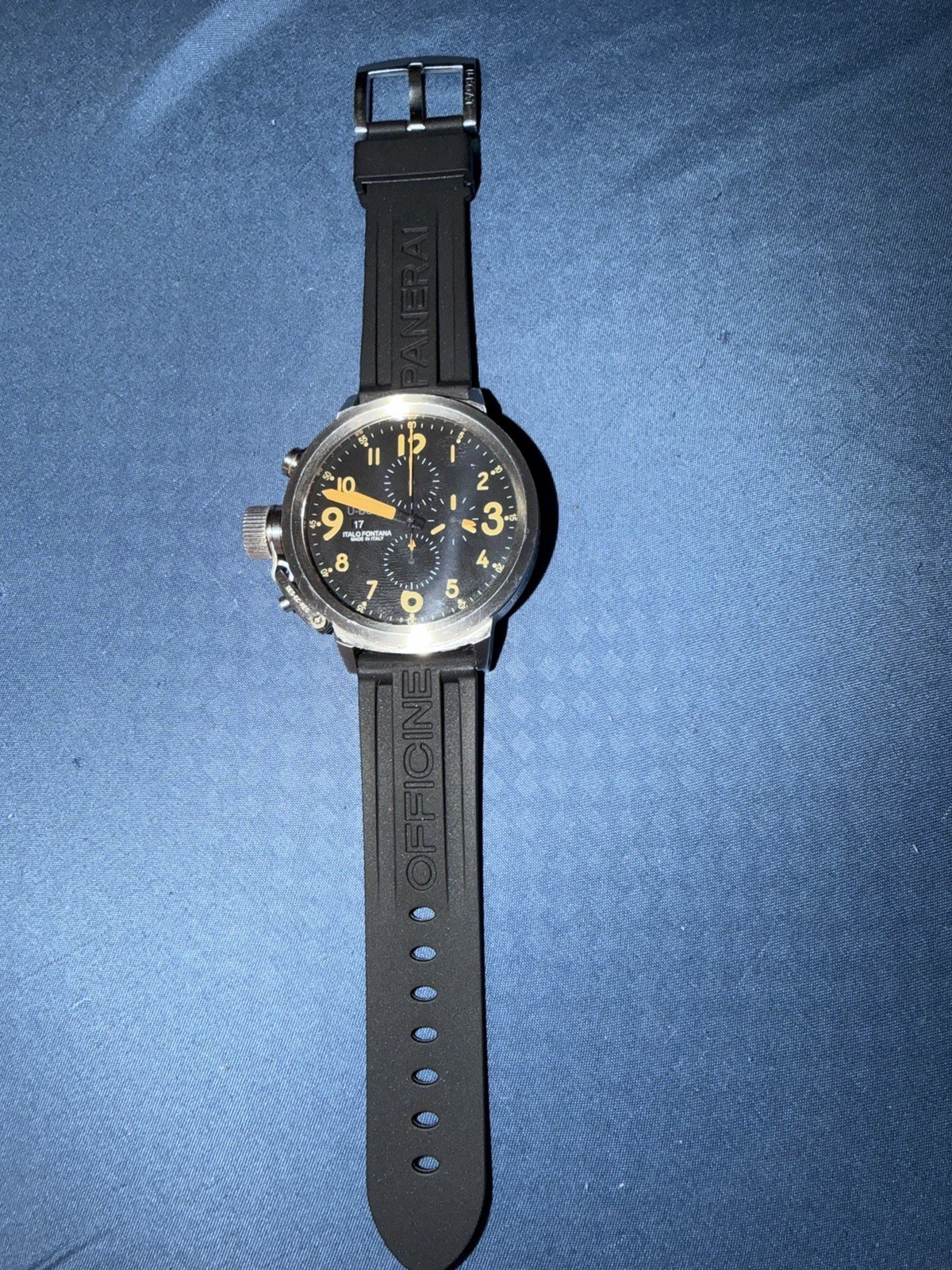 Authentic U-Boat Flightdeck 50mm Chronograph ETA … - image 8