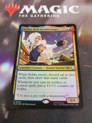勇敢なブーメラン使い、サカ/Sokka, Bold Boomeranger Foil】(383)□拡張アート□《勇敢なブーメラン使い、サカ/Sokka, Bold