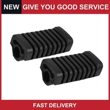 Pair of 1 For Honda WY 125 Motorcycle Foot Pegs Foot Pedal Cover Footrest Pad