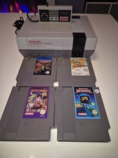 Nintendo Nes 4 Games  1 Controller Region Unlocked New 72 Pin Connector