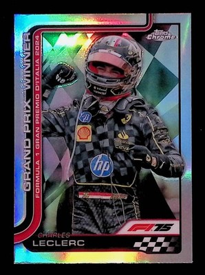 Charles Leclerc 2025 Topps Chrome Formula 1 Refractor #108