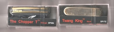 DiMarzio  Chopper T Gold Rails & Twang King Gold Telecaster Pickup Set~Brand New