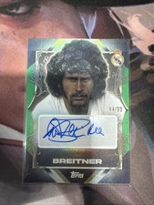 Paul Breitner Real Madrid Legend Topps Los Blancos Autograph Numbered /99 Mint