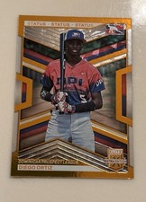 2023 Panini Eliete Extra Diego Ortiz Dominican Prospect /275 Orange Status