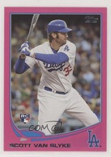 2013 Topps Update Pink 34/50 Scott Van Slyke #US29 sh7