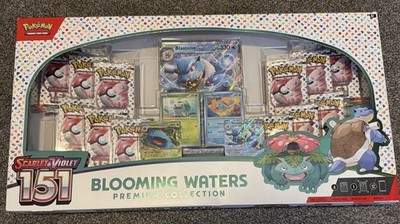 Pokemon 151 Blooming Waters Premium Collection SEALED