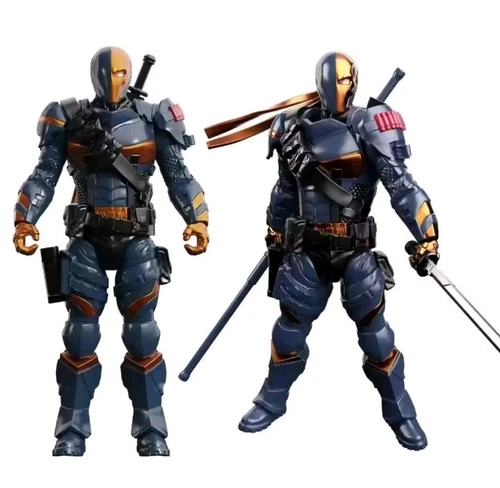 F5 Batman Arkham Knight Deathstroke figure Model Kit 3.75" tall No Box