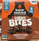 50 Bear Naked Chewy Bites Chocolate Chunk Granola Almonds Oats 1 Oz Bags Snack — photo 5