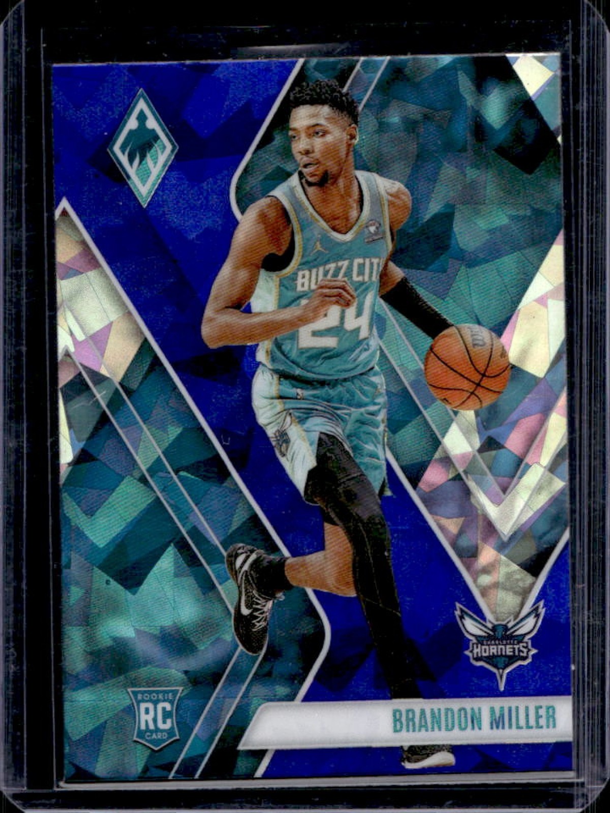 2023-24 Panini Phoenix Brandon Miller RC Blue Ice Rookie #273 Hornets