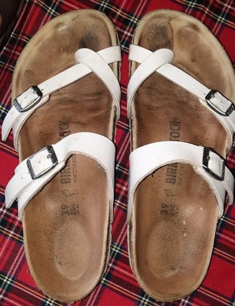 Women Birkenstock Sandals White 39
