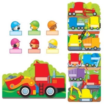 Trend Kids Work Zone Job Chart Bulletin Board Set (T 8132)