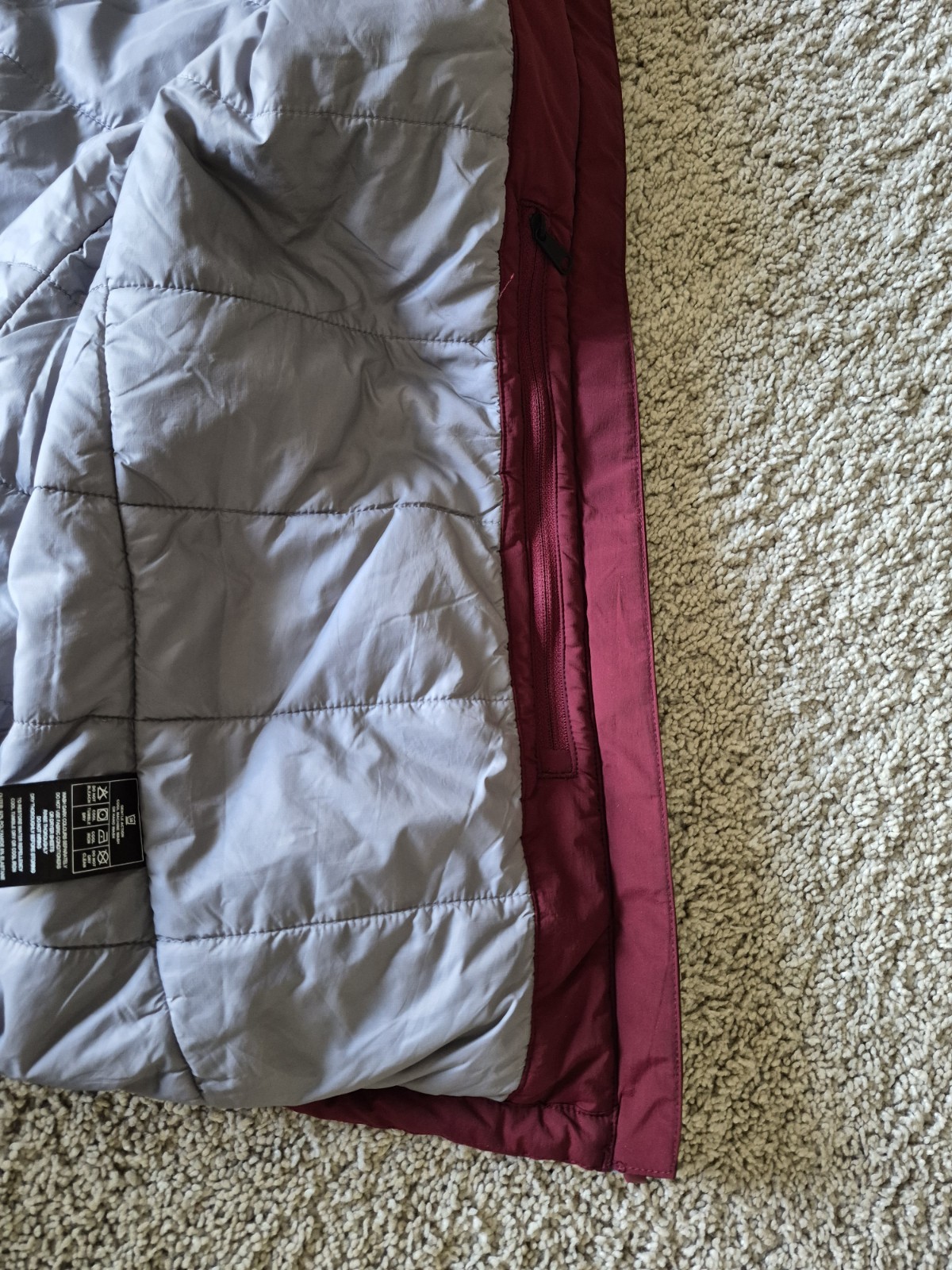 Rohan Icepack Jacket Womens Molten Red Size Large BNWT image 4