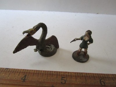 Vintage 1977 & 1979 Ral Partha Heroes & Horrors Metal Figures Lot