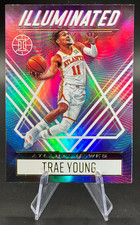 2020-21 Trae Young #24 Panini Illusions Illuminated Holo | Hawks & Wizards