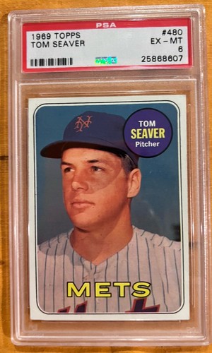 Tom Seaver #480 1969 Topps card