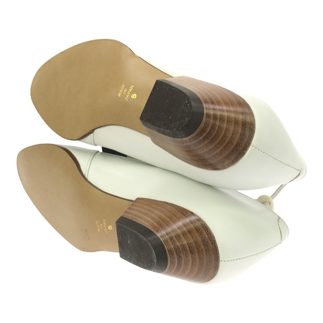 Christian Dior Ankle Lace up PUMPS 5 Shoes Heels White Heart Womens Used NE51-0 thumbnail 3