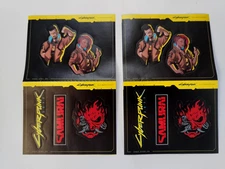 Cyberpunk 2077 - Stickers Decals -  X2 Sheets - 10 Stickers Included (As Shown)