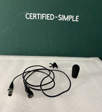 Unbranded Mini Lavalier Microphone  Black, Omnidirectional Lapel Mic Audio/Video