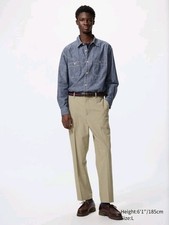 UNIQLO Smart Ankle Pants | Biege M 