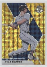 2021 Panini Mosaic Reactive Yellow Mosaic Prizm Kyle Tucker #84 6ks