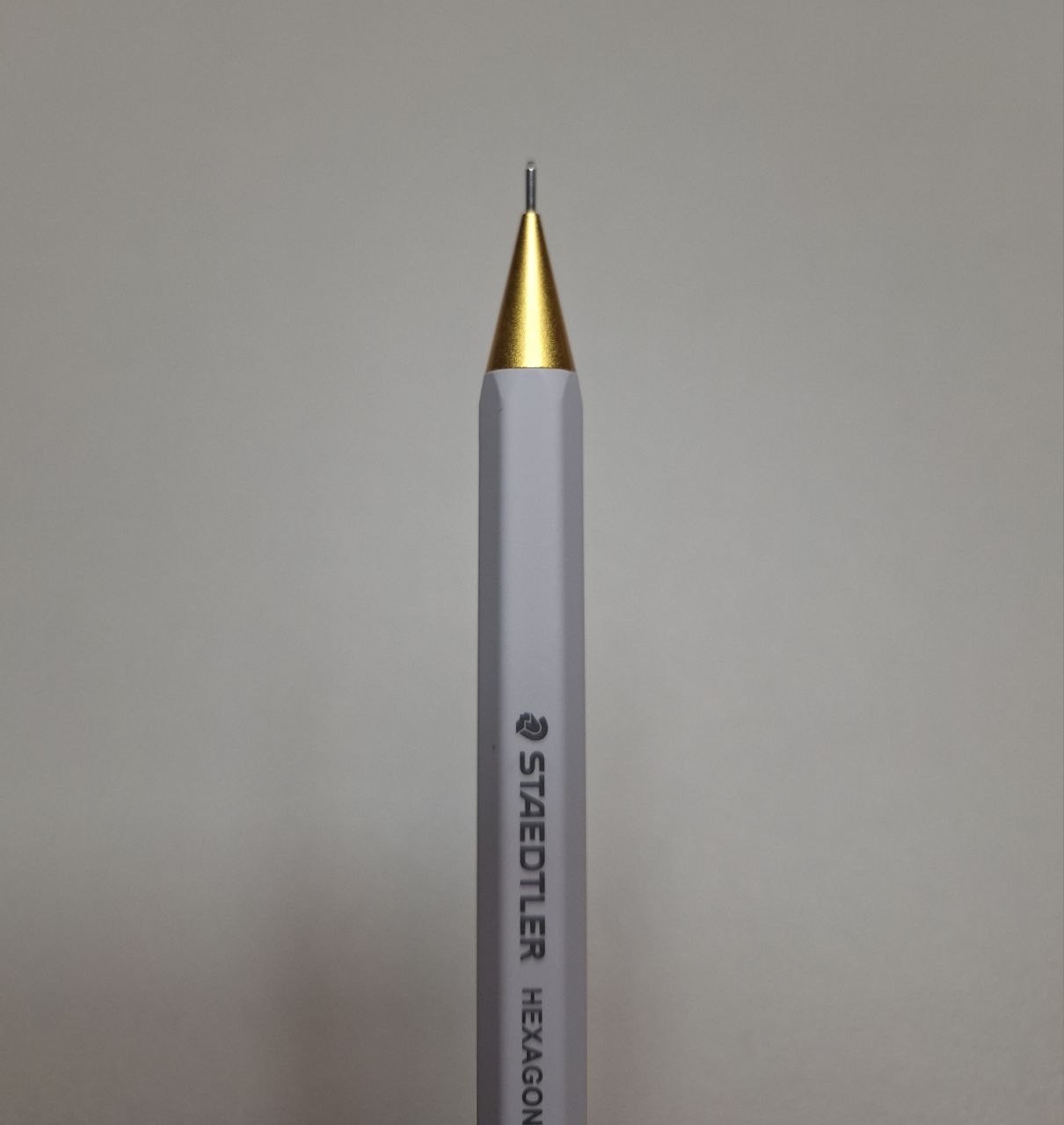 STAEDTLER 925 77 Staedtler Itoya White Limited Hexagonal Mechanical Pencil 0.5mm