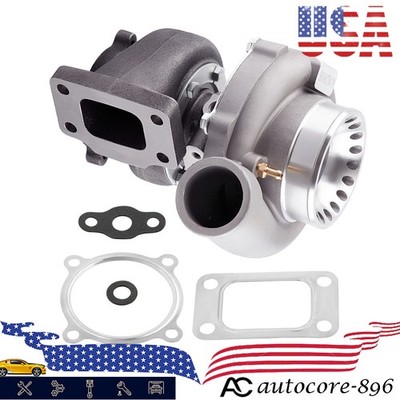 Anti-Surge GT35 GT3582 T3 Flange .63AR 4 Bolt Water Cooled Turbo Turbocharger