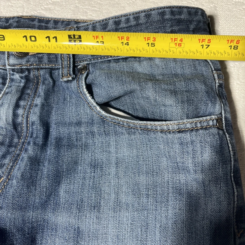 Jeans Claiborne Vintage 34x32 Calce Relajado Retro Sueltos Años 2000 Azul Denim Foto 3 de 4