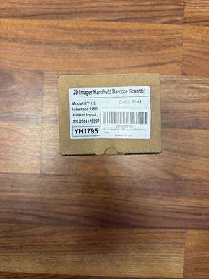 Eyoyo EYH2 Handheld USB 2D Barcode Scanner, Wired Automatic QR Code Scanner