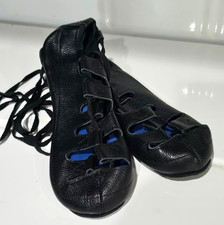 New Irish Dance Ghillies Fay's Platinum Suede