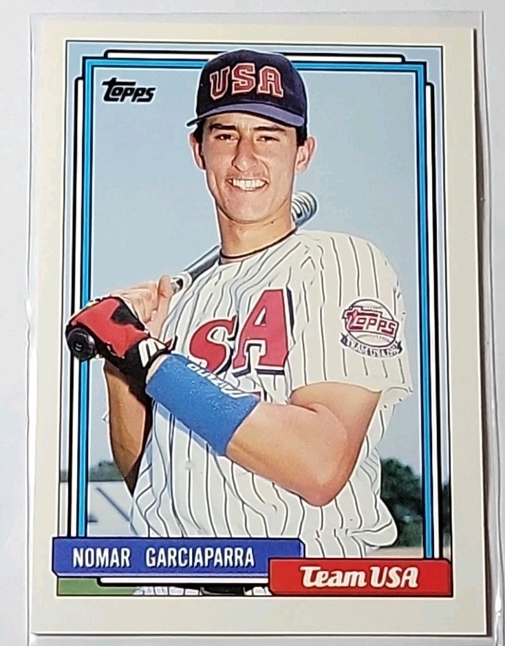Nomar Garciaparra 1992 Topps Traded USA Rookie Card #39T Boston Red Sox
