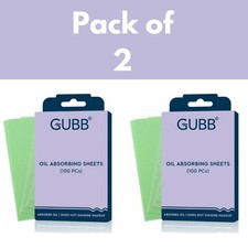 GUBB Blotting Paper Oily Skin Oil Absorbing Men  Women 100Sheets