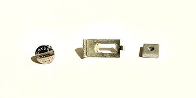 Vintage Zebco 33 & 44 Cover Lock Screw, Lock, & Nut - NOS - Early Metal Foot 