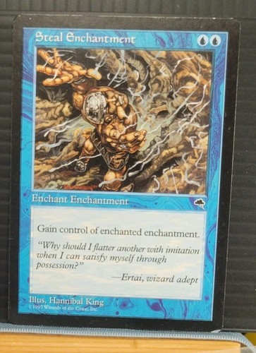 Mtg STEAL ENCHANTMENT LP Tempest -Argo- - Picture 5 of 6