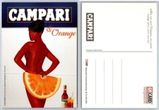 Continental Campari Orange Advertisement Postcard