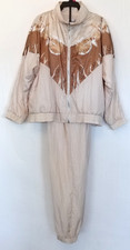 Vintage Size PL Lavon Tracksuit Jacket Pants Set Shoulder Pads 90s