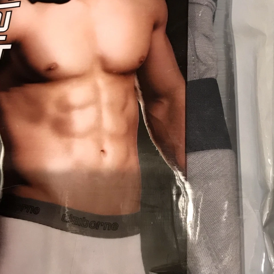 Новые винтажные мужские трусы Claiborne Cool Max Fresh FX 2 упаковки по 2 штуки - Изображение 4 из 4