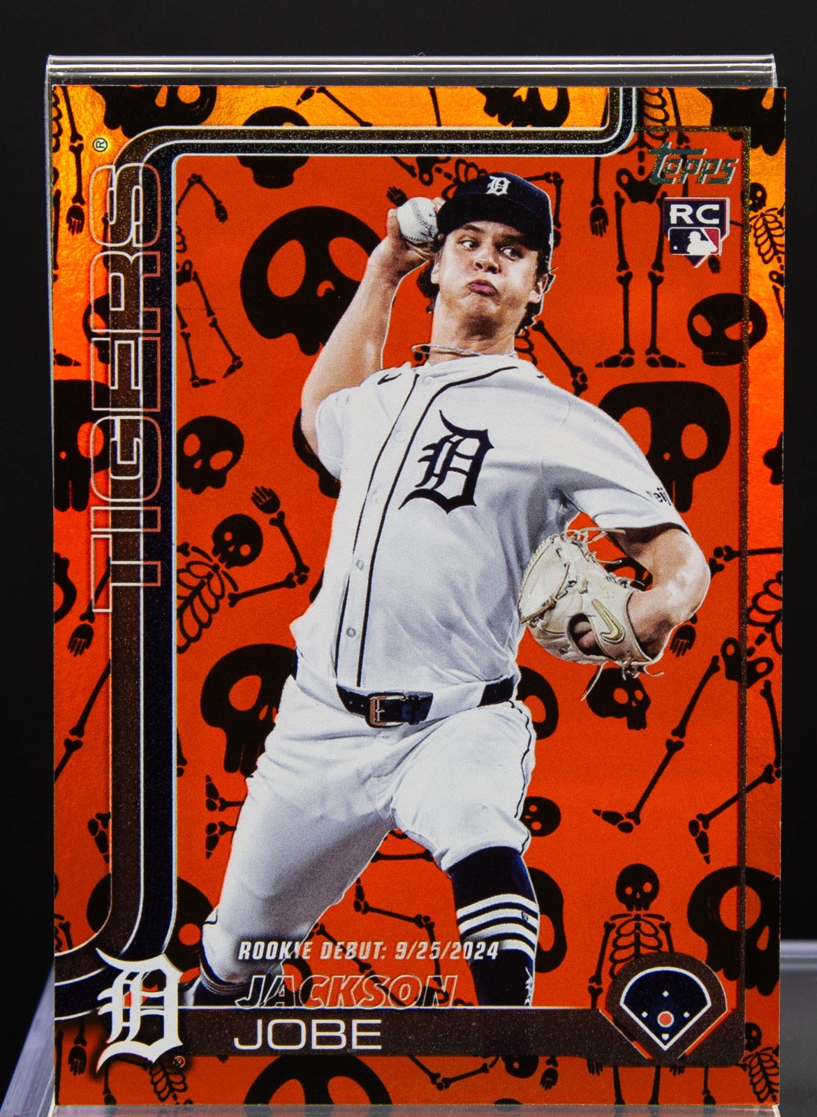 2025 Topps Update Jackson Jobe #US193 RC MUMMY HALLOWEEN SSP /50