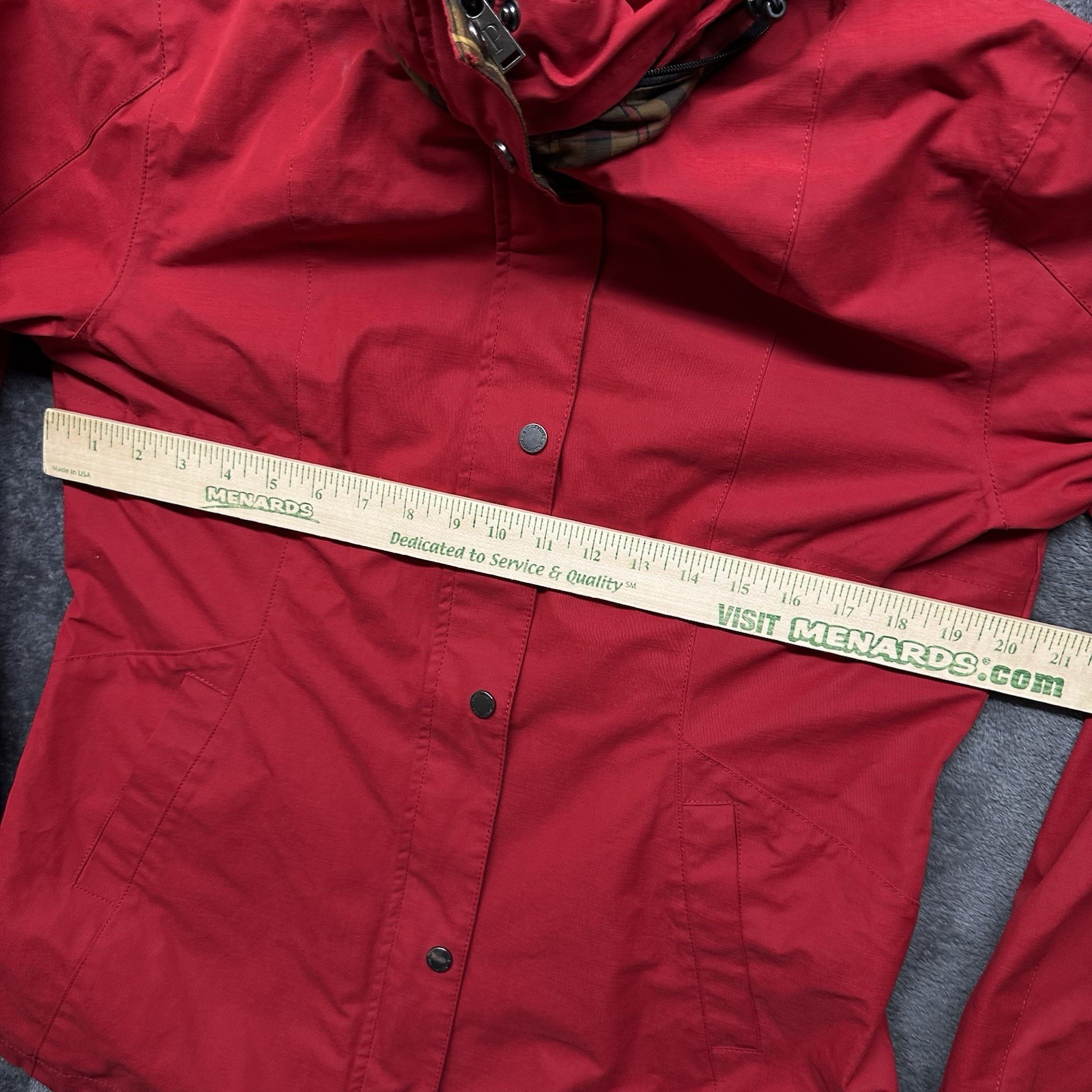 Pendleton Jacket Womens Medium Red Water Resistan… - image 5