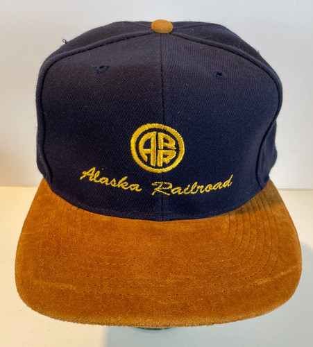 Vintage Alaska Railroad  Embroidered Baseball Hat