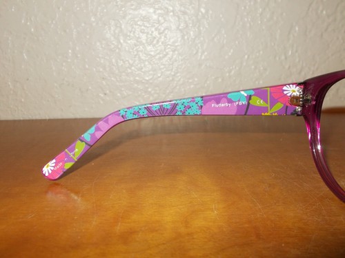 Vera Bradley Fluttery Purple Floral Frame Sunglasses - Picture 6 of 12