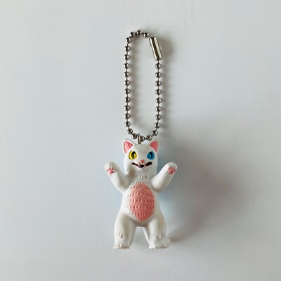 Konatsu Negora Shiro (Odd Eye) Keychain Figure Rare Kaiju Anime Epoch Japan 2013