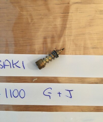 Kawasaki Air mixture screw ZX6R G1-G2 1998-99, J1-J3 2000-02