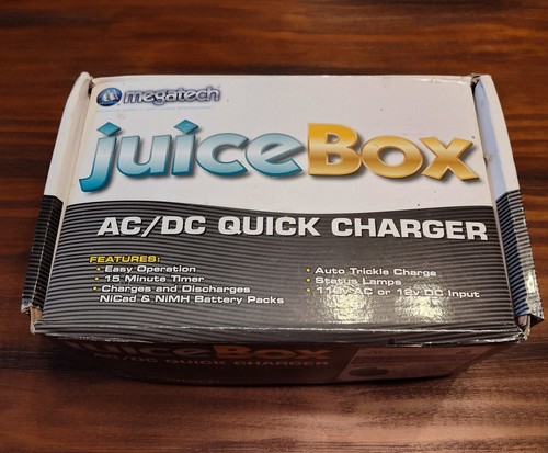 Megatech JuiceBox AC/DC Quick Charger - MTC3804 - New In Box - R/C Car, Airplane - Picture 3 of 6