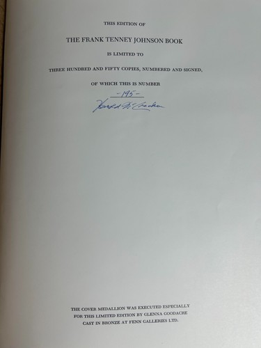 The Frank Tenney Johnson Book by Harold McCracken, Ltd. ed. # 195 of 350 (1974) - Picture 7 of 12