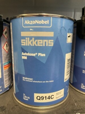 Akzo Nobel Q914C Sikkens Autobase Plus MM Toner White Pearl Extra Fine 1L