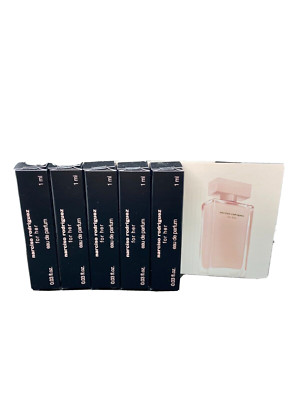 Narciso Rodriguez For Her EDT .03 fl oz, Lot of 5