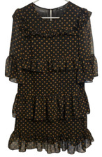 MADEWELL Waterlily Heart Dress Ruffled Layers Size 0 EUC