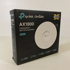 Tp-Link Omada Outdoor Wi-Fi 6 Router White (EAP610-V2) AX1800 Mesh Ceiling Mount