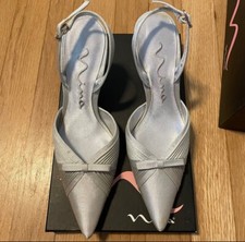 Nina Aney Shoes Silver Glimmer Women  s 6M 6