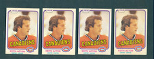 1981-82 O-Pee-Chee #181 Keith Acton Rookie 4 card lot EX-NM canadiens